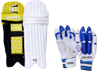 

CW Junior Combo of Batting Pad & Glove Cricket Kit