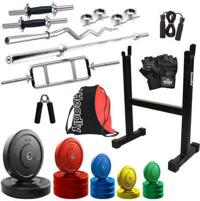

Headly Premium CP-HR-65KGCOMBO12 Coloured Home Gym Kit