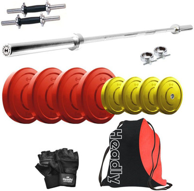 

Headly Premium CP-HR-30KGCOMBO10 Coloured Home Gym Kit
