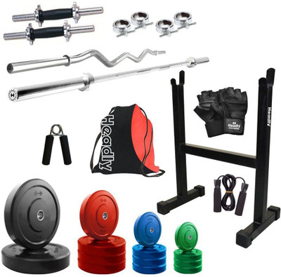 

Headly Premium CP-HR-60KGCOMBO13 Coloured Home Gym Kit