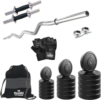 

Headly 38 kg Combo BB 4 Convenient Home Gym Kit