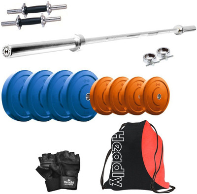 

Headly Premium CP-HR-16KGCOMBO10 Coloured Home Gym Kit