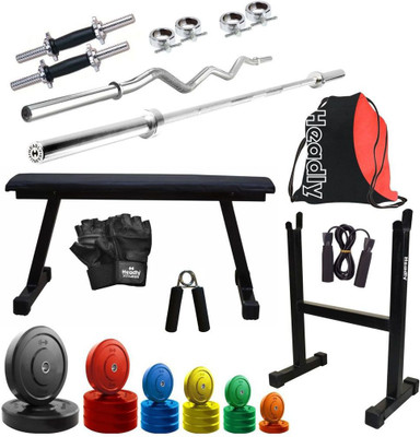 

Headly Premium CP-HR-72KGCOMBO16 Coloured Home Gym Kit