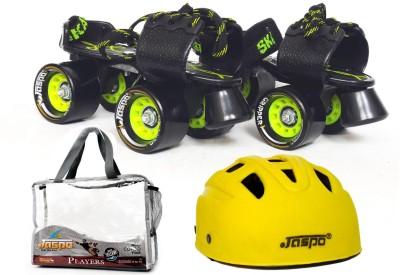 Jaspo Brillient Dual Senior Skates Combo (Skates+Helmet+Bag)Suitable For Age 6 To 14 Years Skating Kit