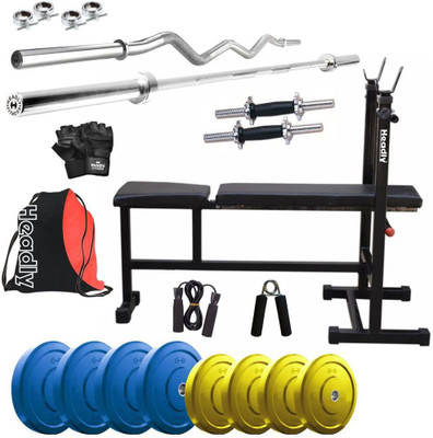 

Headly Premium CP-HR-22KGCOMBO5 Coloured Home Gym Kit