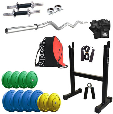 

Headly Premium CP-HR-25KGCOMBO14 Coloured Home Gym Kit