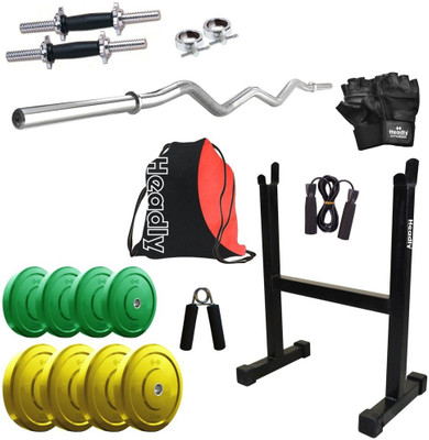 

Headly Premium CP-HR-18KGCOMBO14 Coloured Home Gym Kit