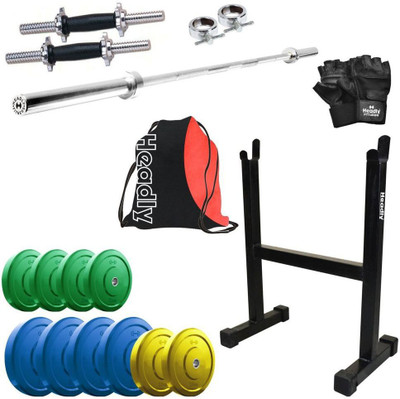 

Headly Premium CP-HR-25KGCOMBO18 Coloured Home Gym Kit