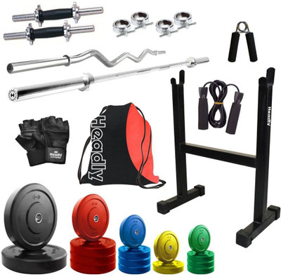 

Headly Premium CP-HR-65KGCOMBO13 Coloured Home Gym Kit