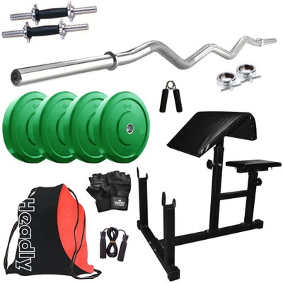

Headly Premium CP-HR-8KGCOMBO11 Coloured Home Gym Kit