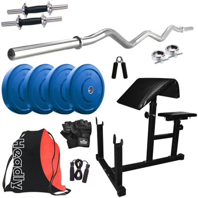 

Headly Premium CP-HR-12KGCOMBO11 Coloured Home Gym Kit