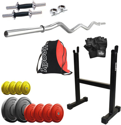 

Headly Premium CP-HR-50KGCOMBO15 Coloured Home Gym Kit