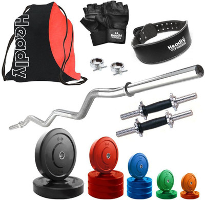

Headly Premium CP-HR-58KGCOMBO24 Coloured Home Gym Kit