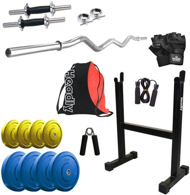 

Headly Premium CP-HR-22KGCOMBO14 Coloured Home Gym Kit