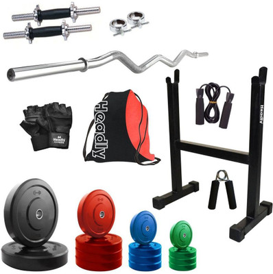 

Headly Premium CP-HR-60KGCOMBO14 Coloured Home Gym Kit