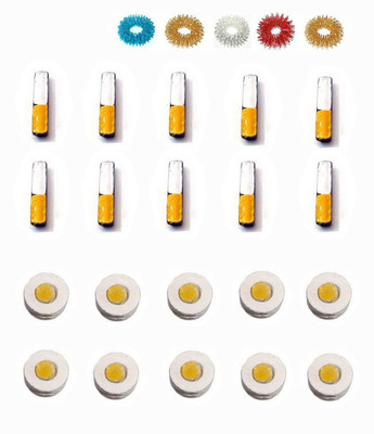 

ACM Acupressure Sujok Bar Magnets + Chakra Magnets + 5 Rings Gym & Fitness Kit