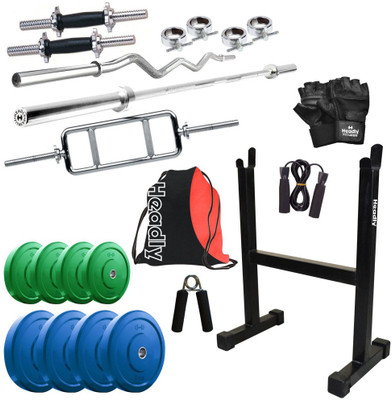 

Headly Premium CP-HR-20KGCOMBO12 Coloured Home Gym Kit