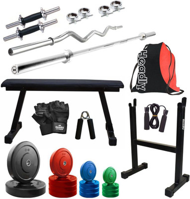 

Headly Premium CP-HR-60KGCOMBO16 Coloured Home Gym Kit