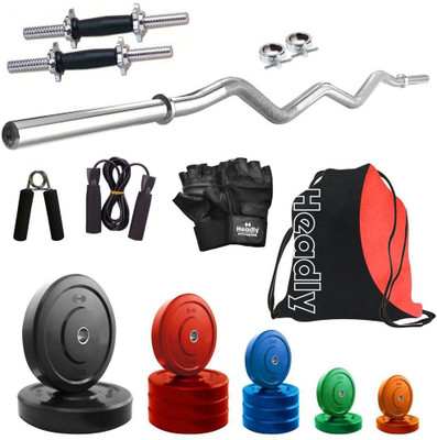 

Headly Premium CP-HR-58KGCOMBO3 Coloured Home Gym Kit