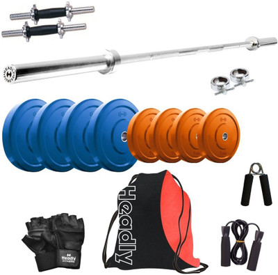 

Headly Premium CP-HR-16KGCOMBO9 Coloured Home Gym Kit