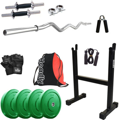 

Headly Premium CP-HR-8KGCOMBO14 Coloured Home Gym Kit