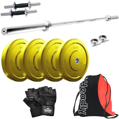 

Headly Premium CP-HR-10KGCOMBO10 Coloured Home Gym Kit