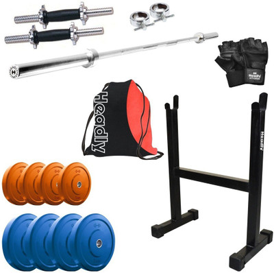 

Headly Premium CP-HR-16KGCOMBO18 Coloured Home Gym Kit
