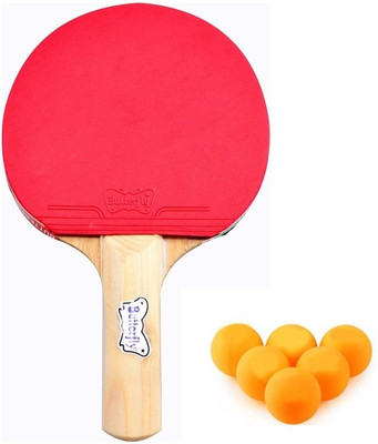 

Sports 101 Butterfly Series Racquet with 6 Balls Table Tennis Kit