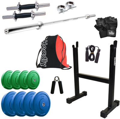 

Headly Premium CP-HR-20KGCOMBO17 Coloured Home Gym Kit