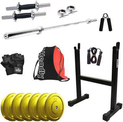 

Headly Premium CP-HR-15KGCOMBO17 Coloured Home Gym Kit