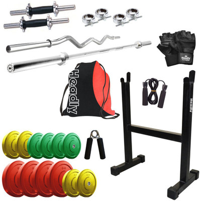 

Headly Premium CP-HR-38KGCOMBO13 Coloured Home Gym Kit
