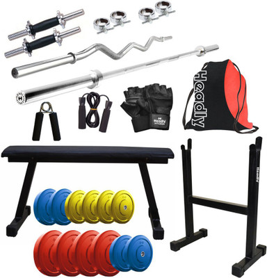 

Headly Premium CP-HR-42KGCOMBO16 Coloured Home Gym Kit