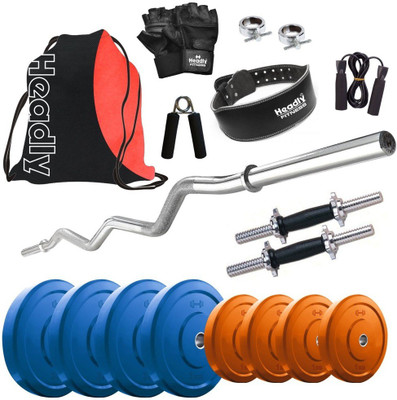 

Headly Premium CP-HR-16KGCOMBO23 Coloured Home Gym Kit