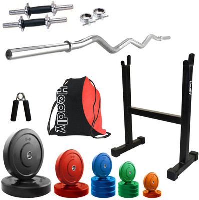 

Headly Premium CP-HR-52KGCOMBO15 Coloured Home Gym Kit