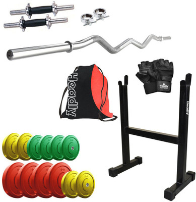 

Headly Premium CP-HR-38KGCOMBO15 Coloured Home Gym Kit