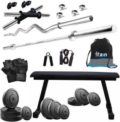 FITZON 50 kg COMBO 7 Home Gym Combo