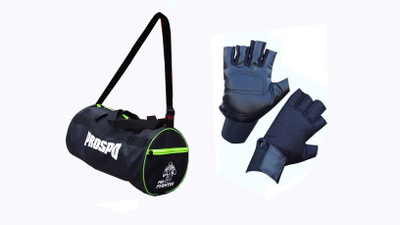 

Prospo Gym bag With fitness Glove pack Gym & Fitness Kit