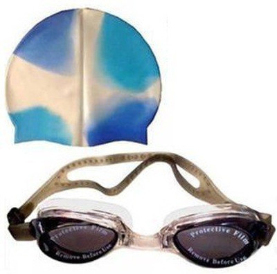 

Solutions24x7 2 In 1 Combo Goggles With Ear Plug Swimming Kit