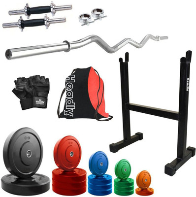 

Headly Premium CP-HR-62KGCOMBO15 Coloured Home Gym Kit