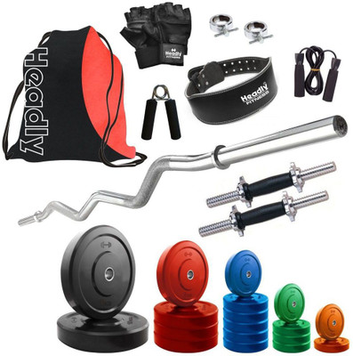 

Headly Premium CP-HR-68KGCOMBO23 Coloured Home Gym Kit