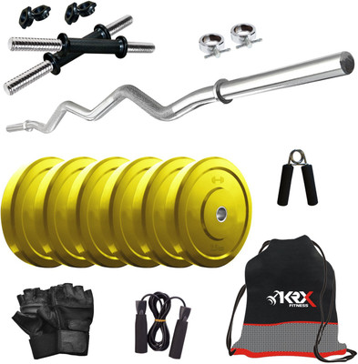 

KRX Premium CP-15 KG COMBO 3 Home Gym Kit