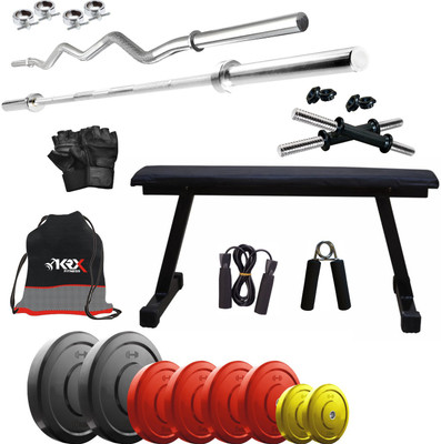 

KRX Premium CP-45 KG COMBO 7 Home Gym Kit