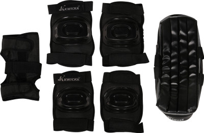 

Kwickk KWICKK Skating Protective kit Regular New Black Skating Kit