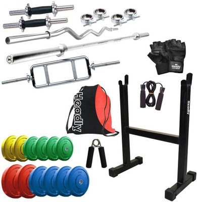 

Headly Premium CP-HR-35KGCOMBO12 Coloured Home Gym Kit
