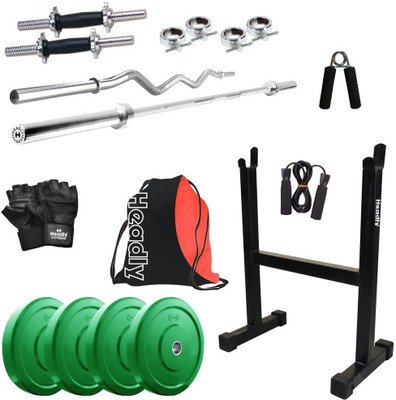 

Headly Premium CP-HR-8KGCOMBO13 Coloured Home Gym Kit