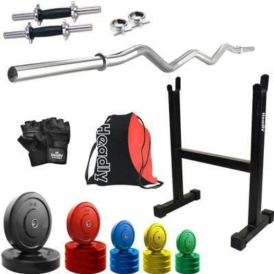 

Headly Premium CP-HR-70KGCOMBO15 Coloured Home Gym Kit