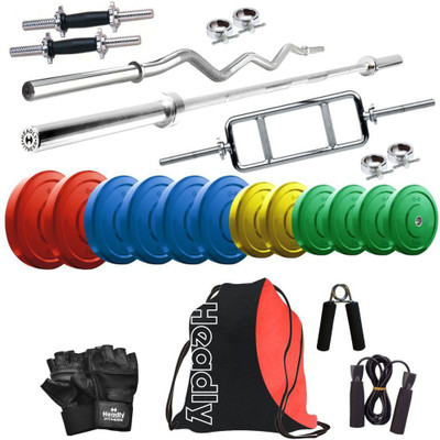 

Headly Premium CP-HR-35KGCOMBO1 Coloured Home Gym Kit
