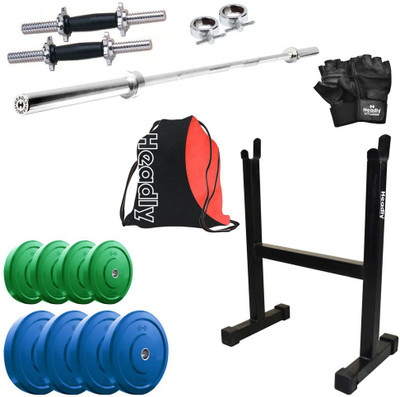 

Headly Premium CP-HR-20KGCOMBO18 Coloured Home Gym Kit