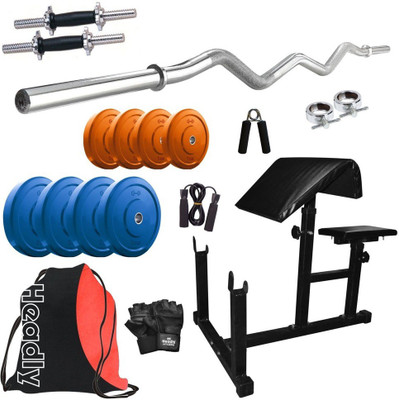 

Headly Premium CP-HR-16KGCOMBO11 Coloured Home Gym Kit