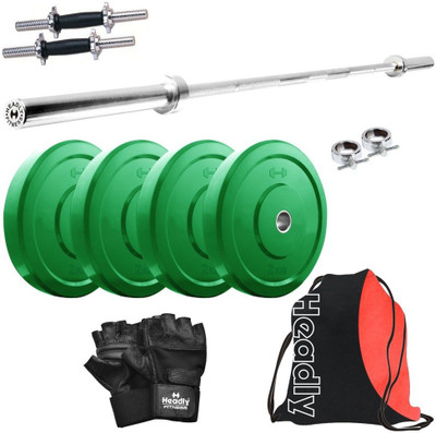 

Headly Premium CP-HR-8KGCOMBO10 Coloured Home Gym Kit